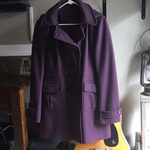 Plum French Connection Peacoat